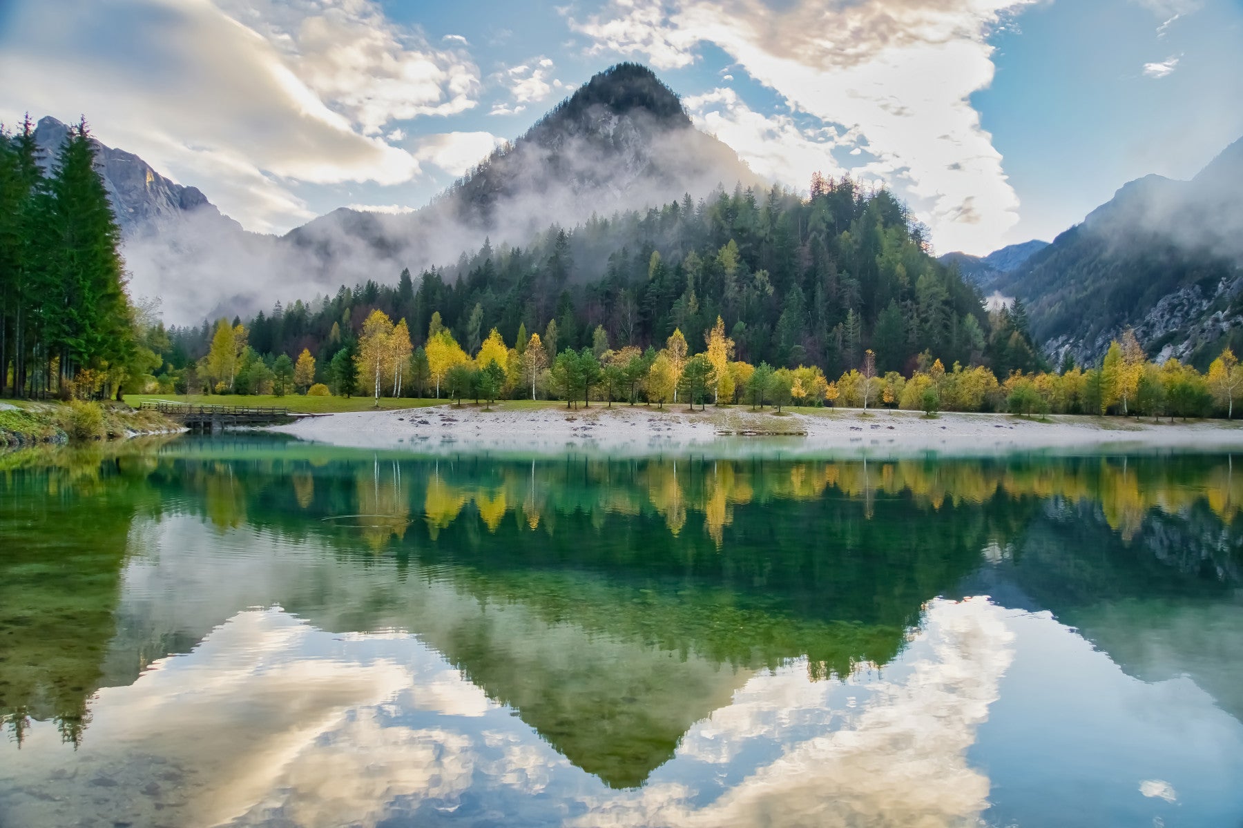 Alpine Reflection Wall Mural -2423008
