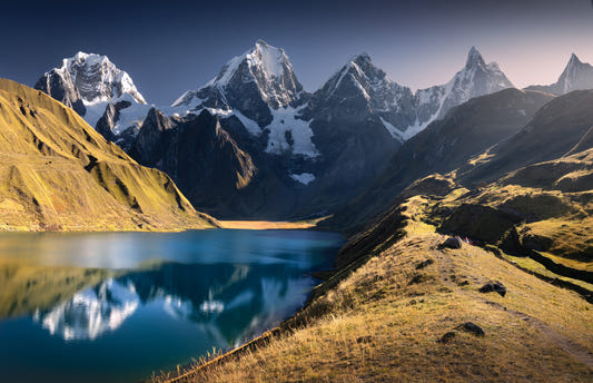 Andean Peaks & Serene Lake Wall Mural -2316692