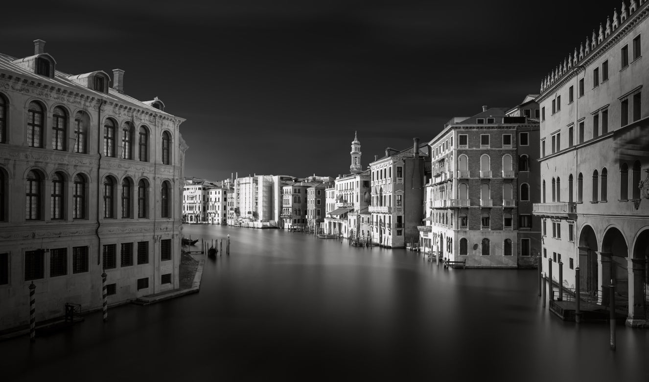Venetian Echoes Monochrome Serenity Wall Mural -2318750