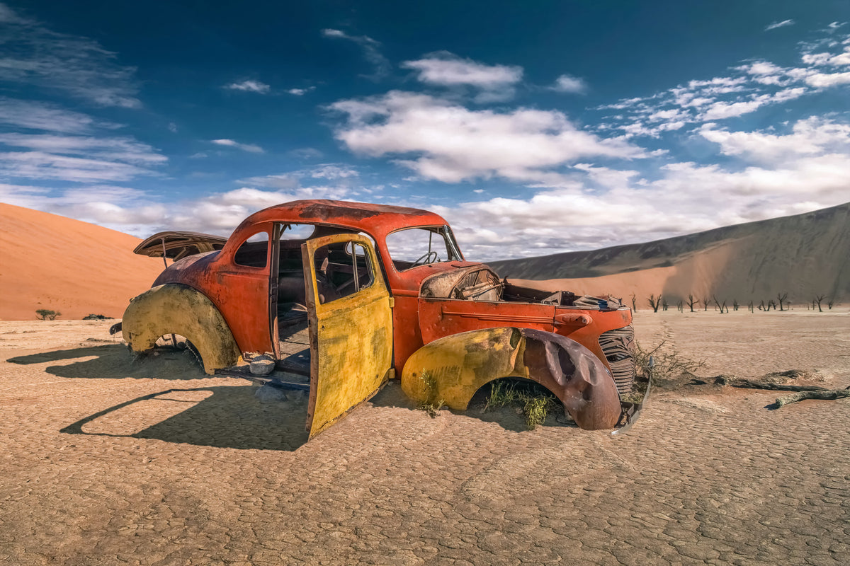 Vintage Wheels Desert Story Wall Mural -2315676