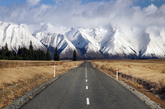 Winter's Road Wall Mural - 2369971