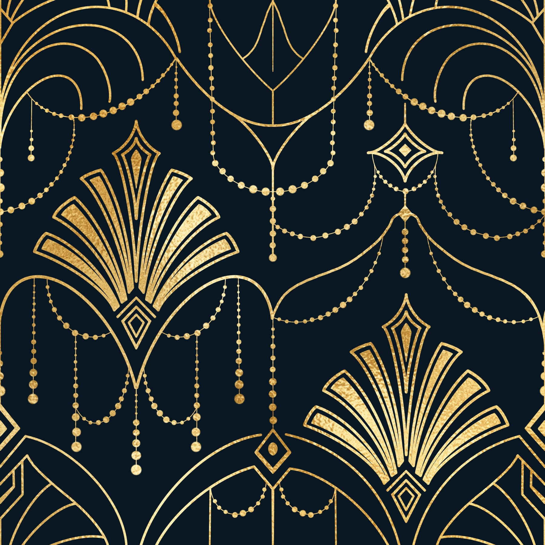 Art Deco Opulence Wallpaper⁠