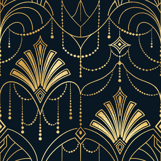 Art Deco Opulence Wallpaper⁠