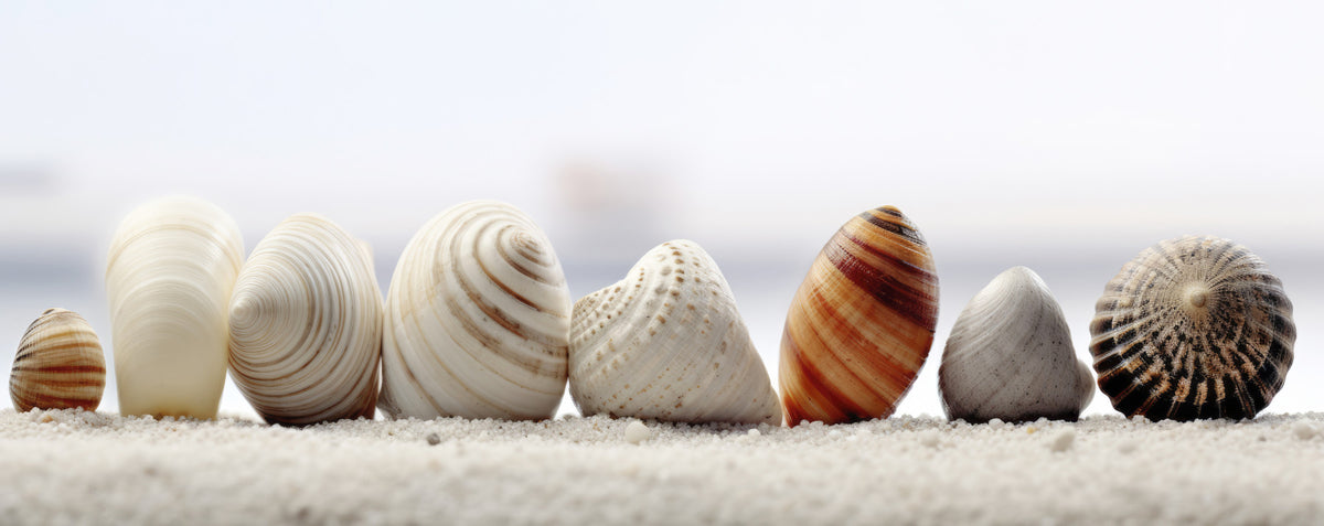 Seashell Harmony Wall Mural -2551578 in your room — zoomed