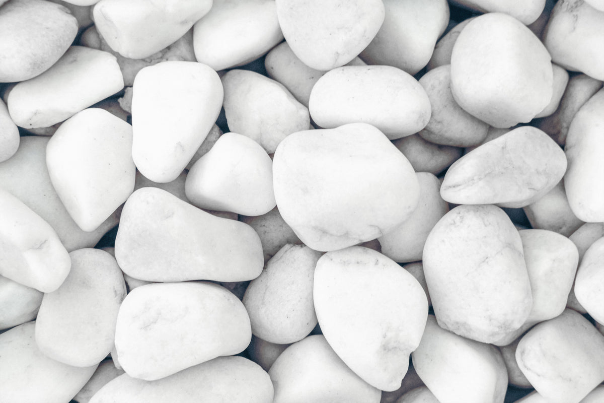White Pebble Dream Wall Mural -2268938