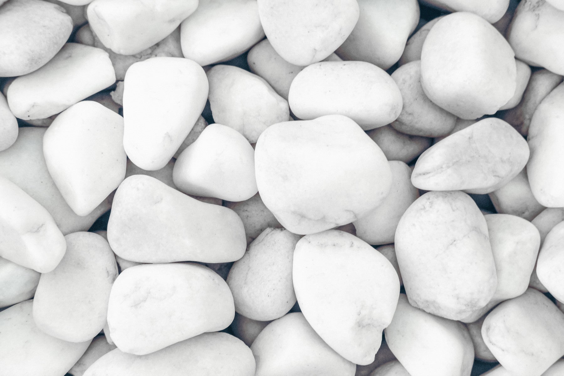 White Pebble Dream Wall Mural -2268938