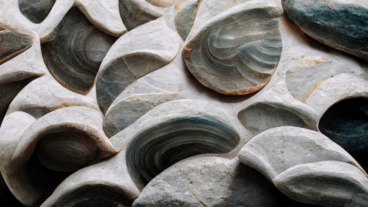Sculpted Stone Wall Mural -2464443