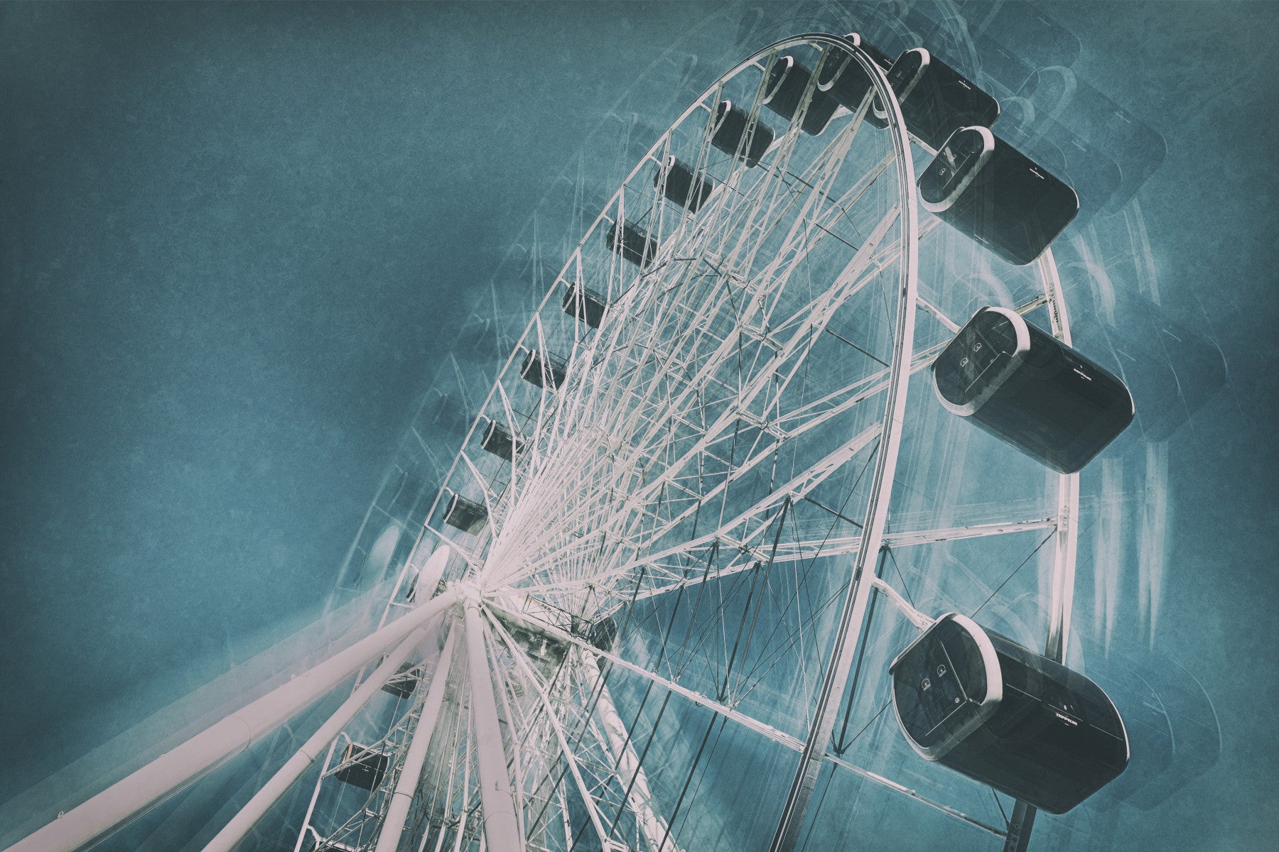 Ferris Wheel Sky Gaze Wall Mural -2113570