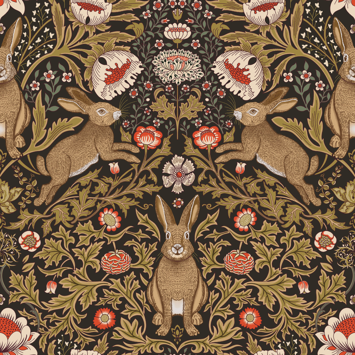Hare & Bloom Wallpaper⁠