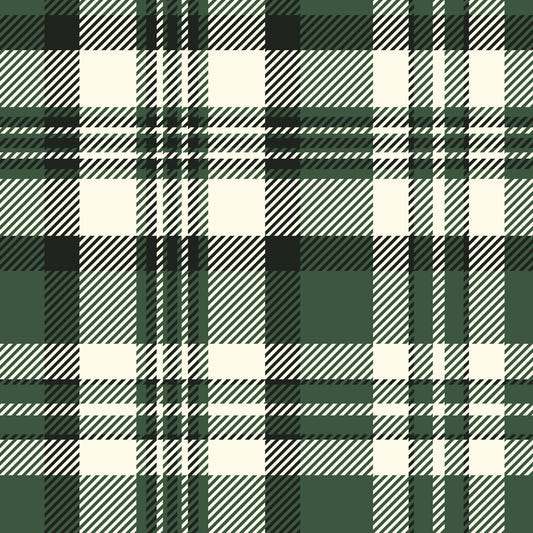 Modern Green Plaid Wallpaper⁠