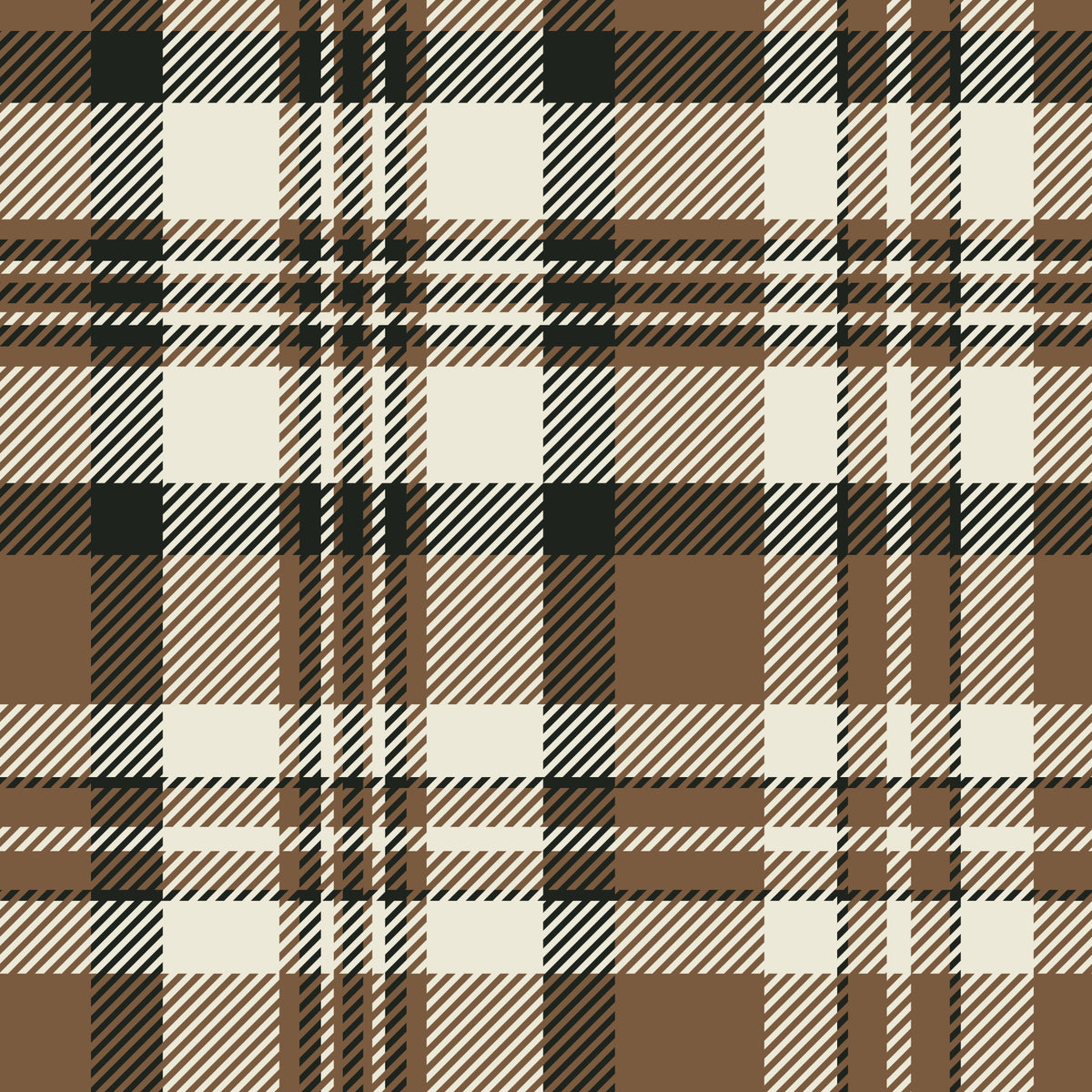 Earthy Plaid Wallpaper⁠