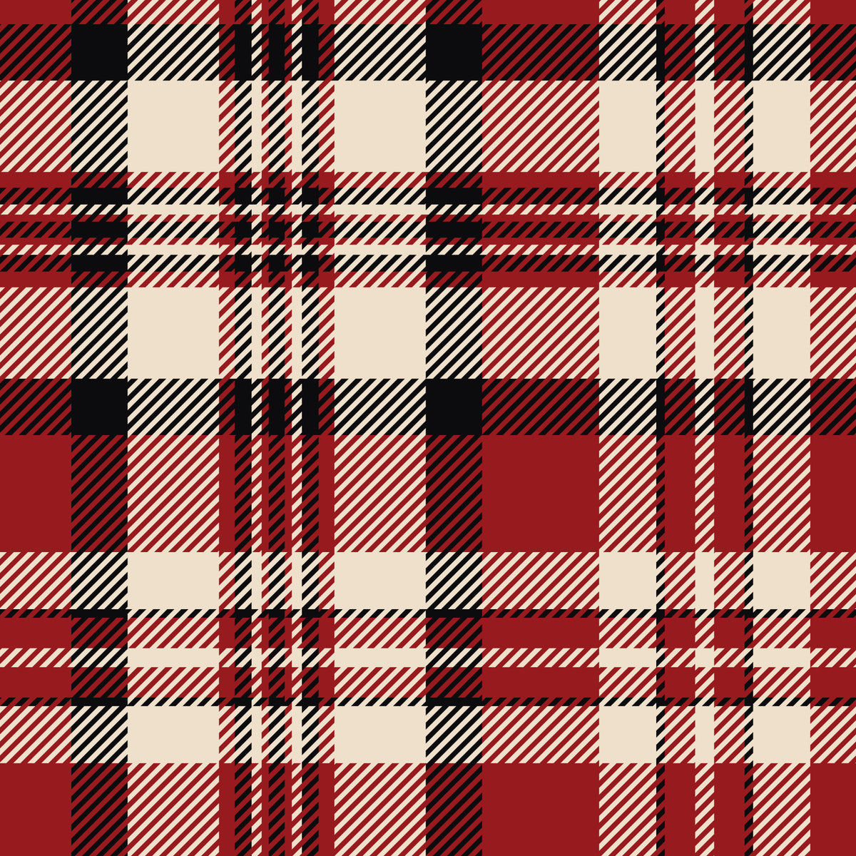 Crimson Plaid Wallpaper⁠