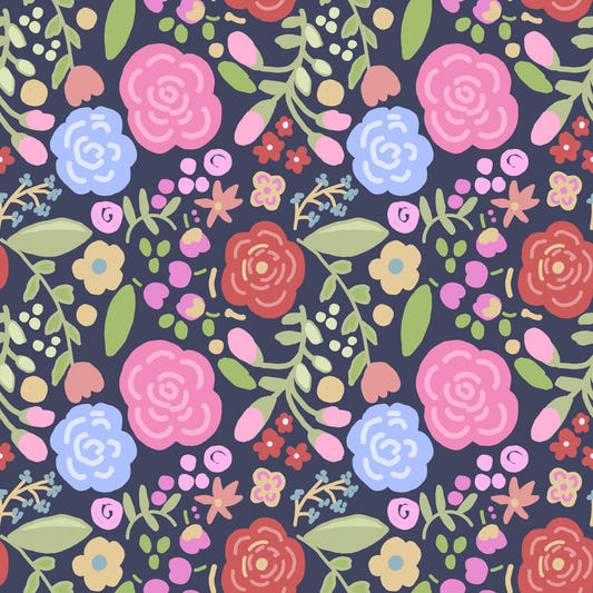 Charming Bloomscape spring bloom flowers Wallpaper⁠