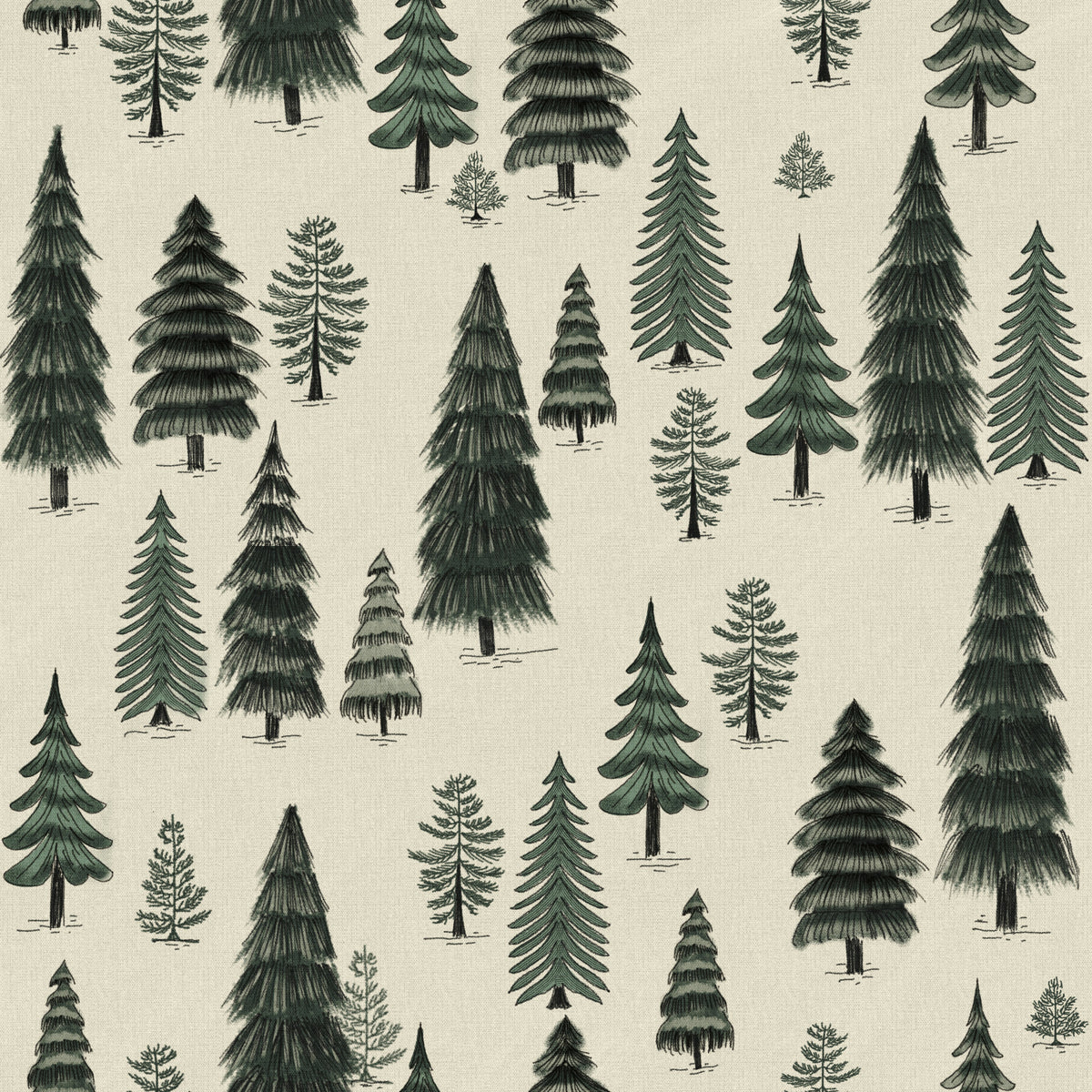 Pine Tree Dreamscape Wallpaper⁠ in your room — zoomed