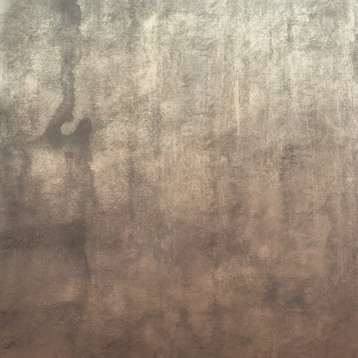 Earthy Textured Watercolour - Mushroom Wall Mural in your room — zoomed