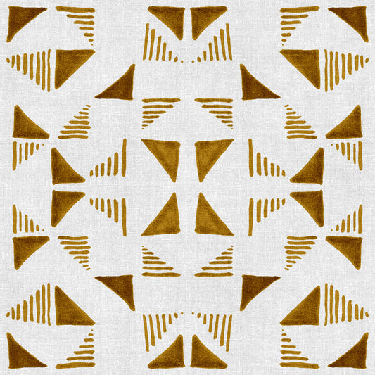 Triangles Composition Golden Wallpaper⁠