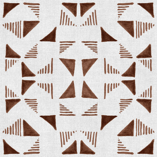 Triangles Composition Mocha Wallpaper⁠