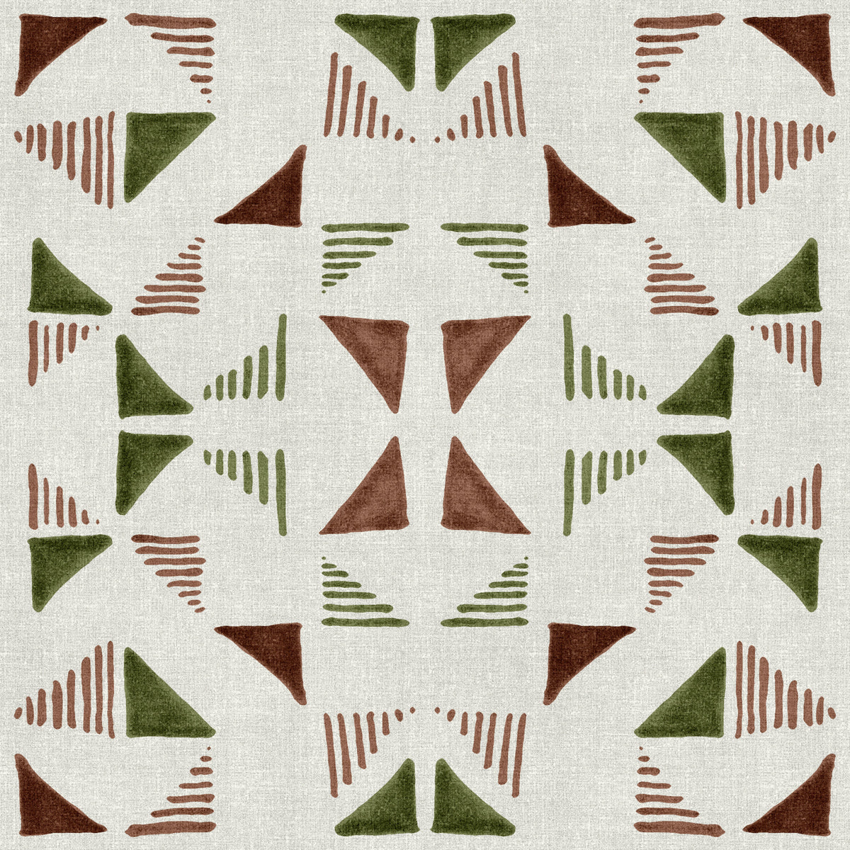 Triangles Composition Forest Wallpaper⁠