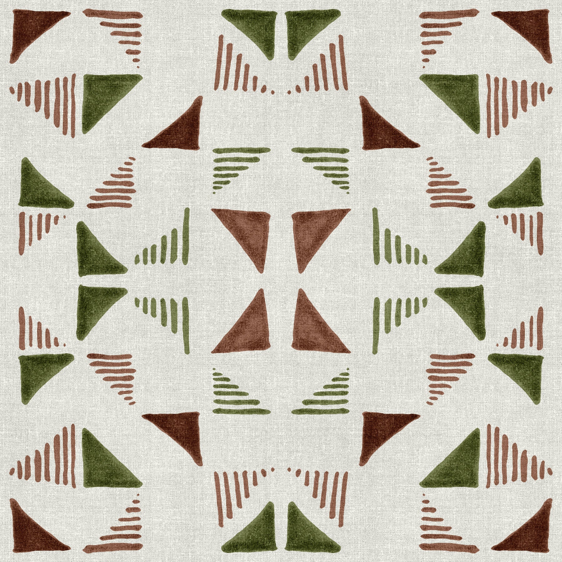 Triangles Composition Forest Wallpaper⁠