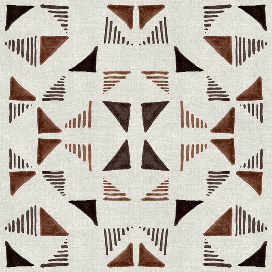 Triangles Composition Wood Wallpaper⁠