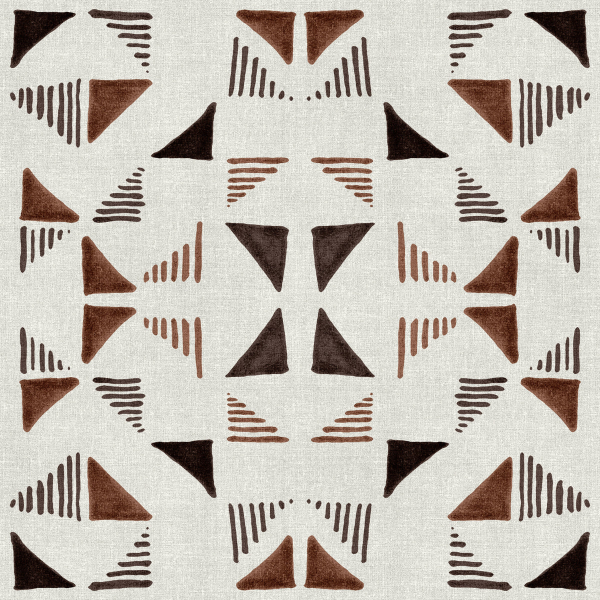 Triangles Composition Wood Wallpaper⁠