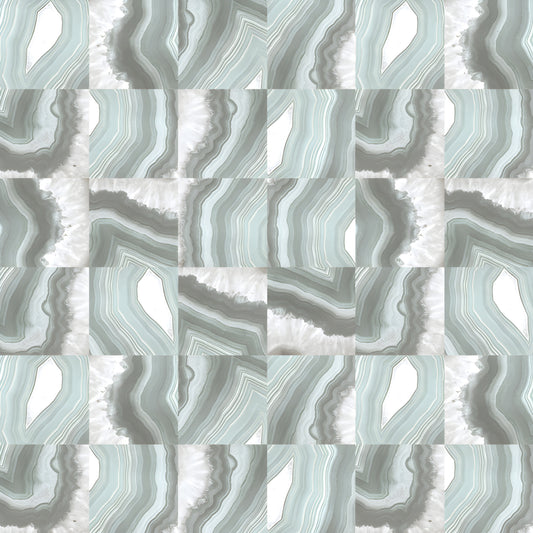 Mint Marble Agate Serenity Wall Mural
