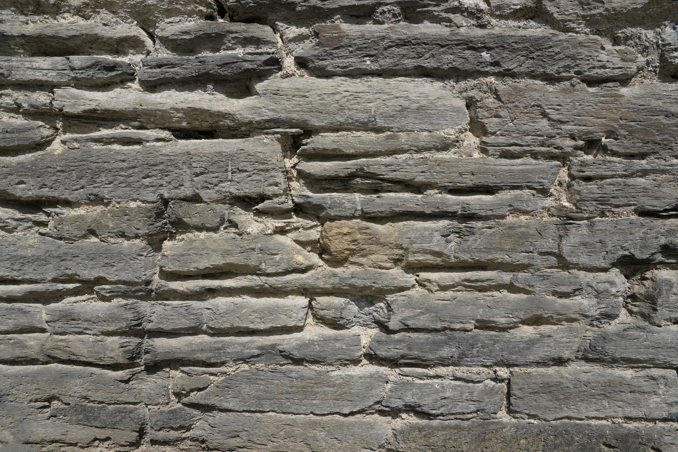 Grey Stone Layers Wall Mural -2566575