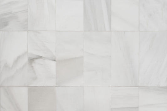 White Stone Blocks Wall Mural