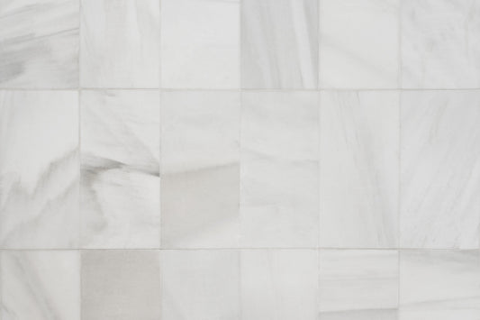 White Stone Blocks Wall Mural