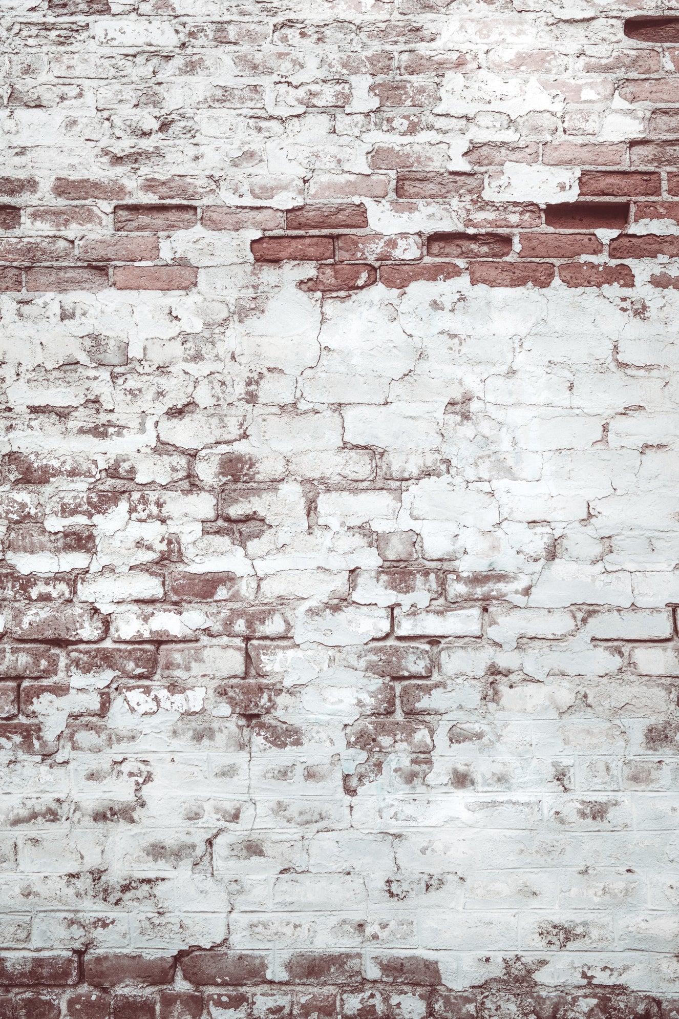 Vintage Washed Brick Wall Mural -2226409
