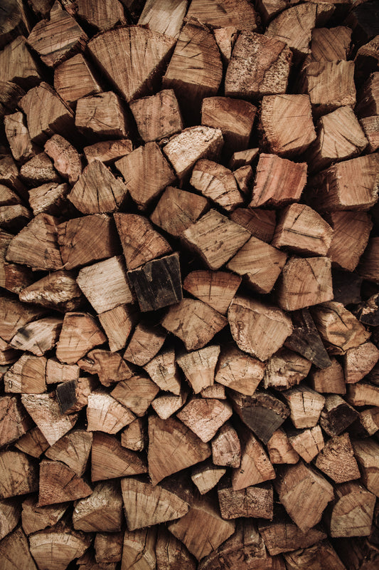 Woodpile Texture Wall Mural -2226414