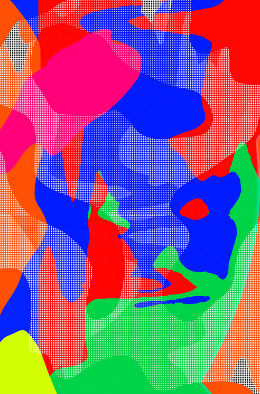 Hot Dots Wall Mural