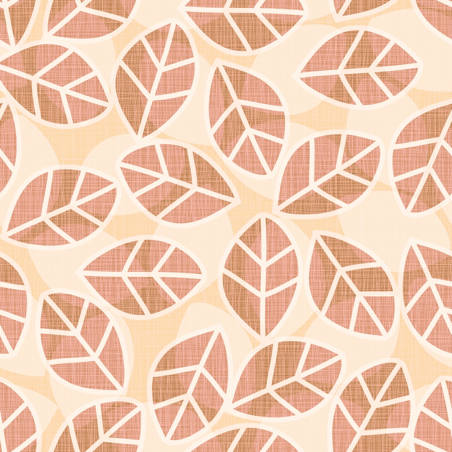 Autumn Blush Leaves Wallpaper⁠