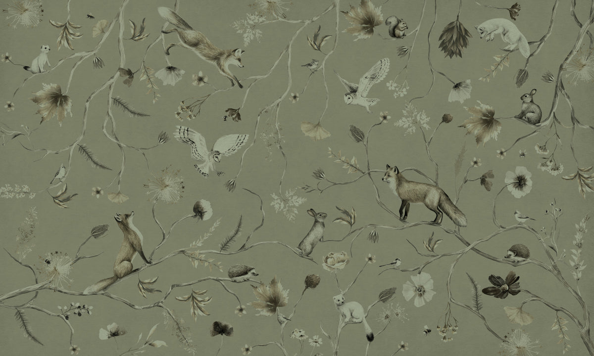 Woodland Whisper Wall Mural