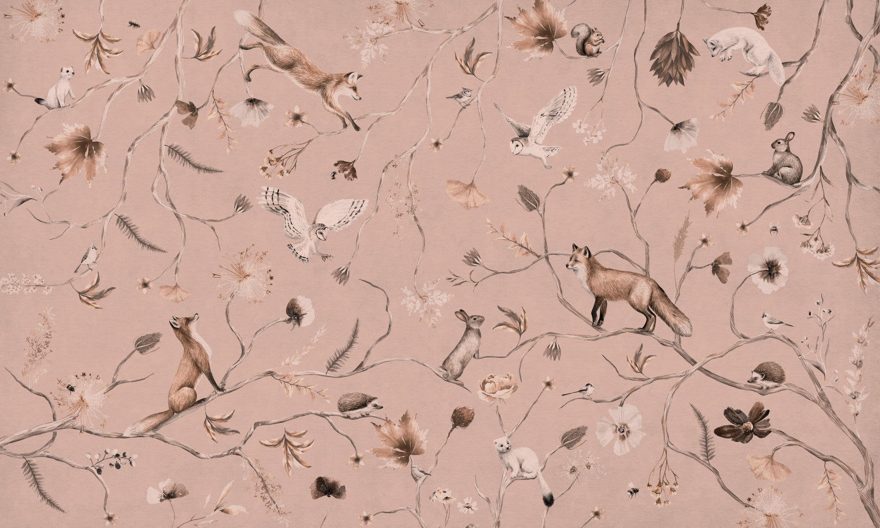 Woodland Whisper Wall Mural