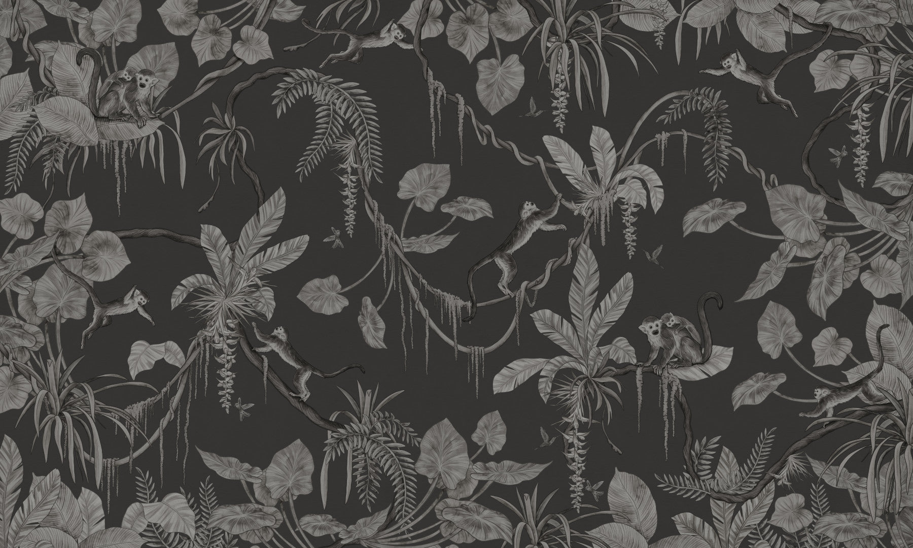 Jungle Nightfall Wall Mural
