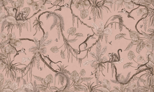 Jungle Serenade Wall Mural