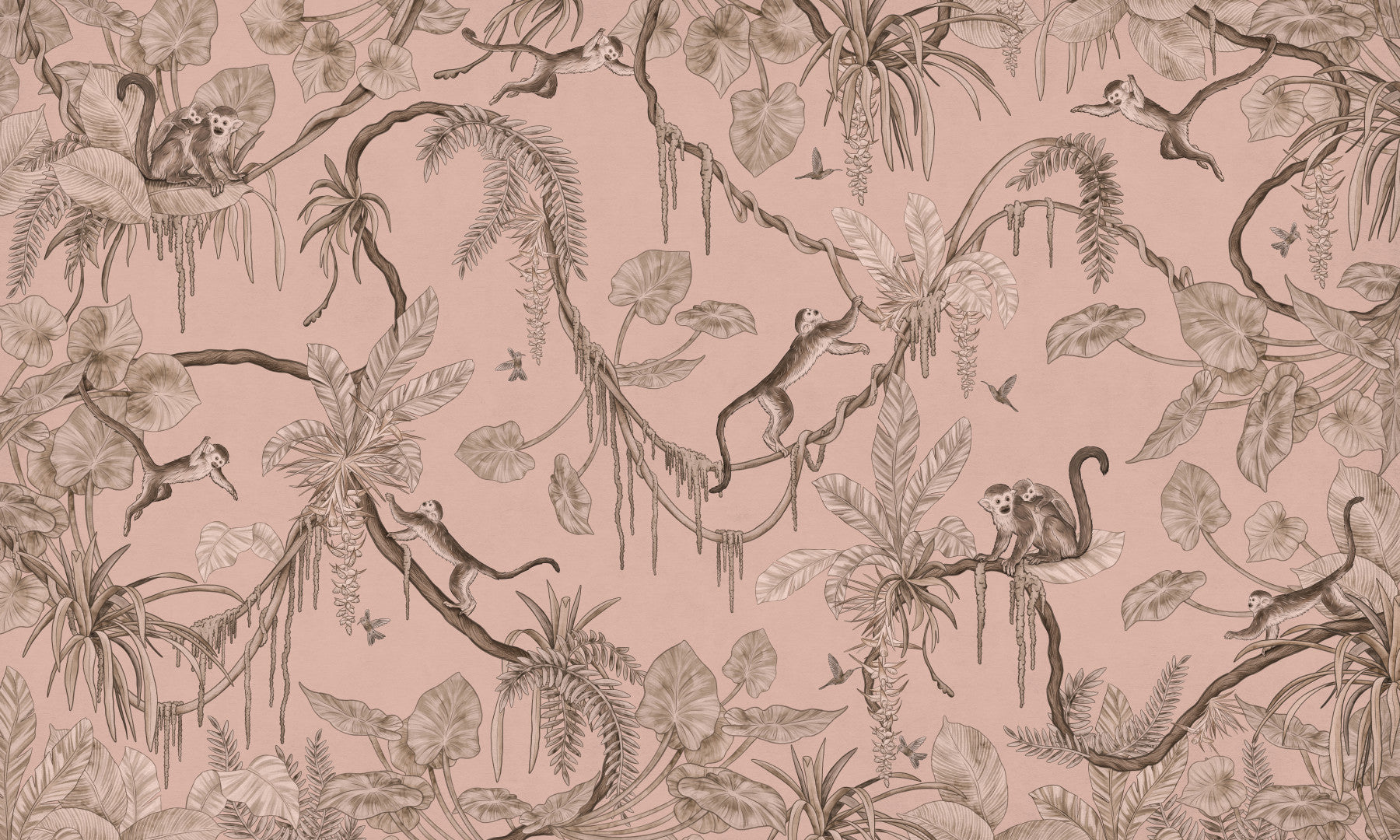 Jungle Serenade Wall Mural