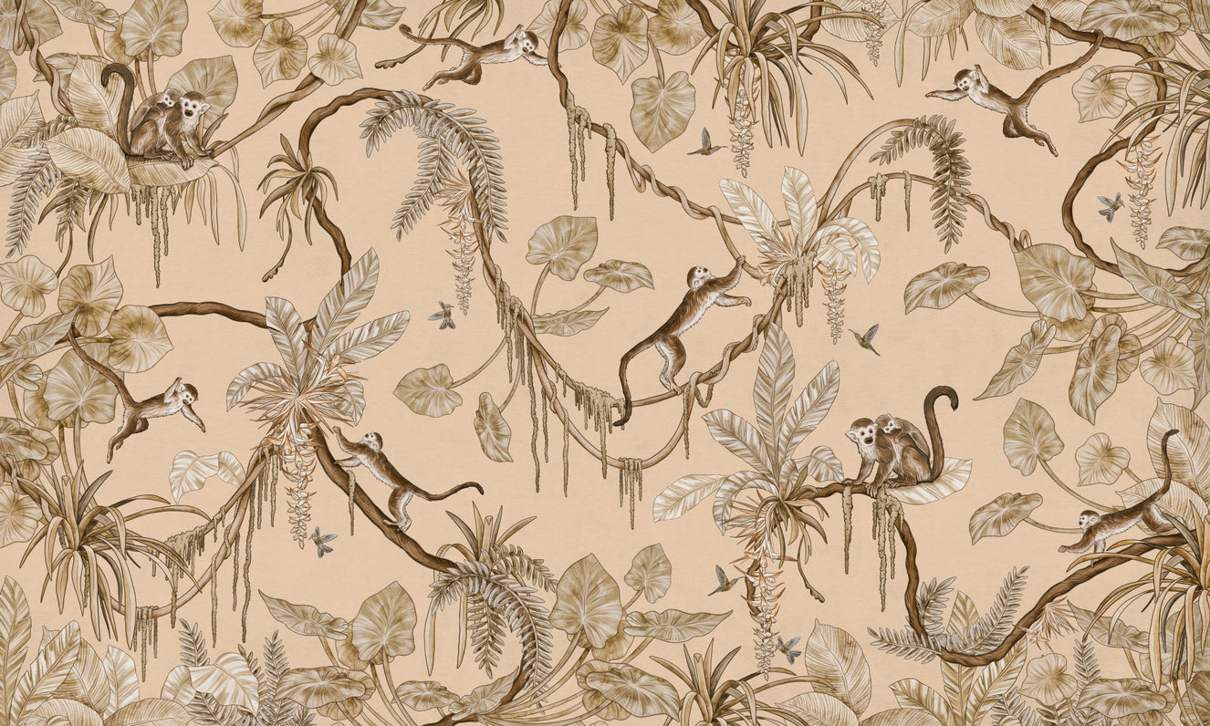 Jungle Escapade Wall Mural