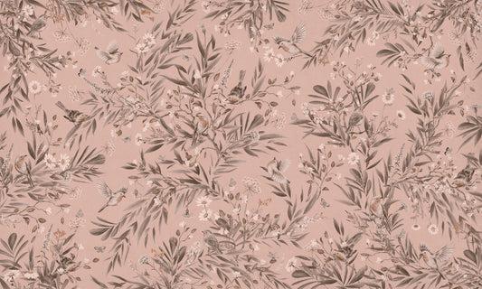 Birds & Botanicals Wall Mural
