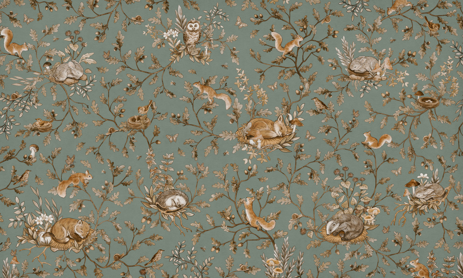 Woodland Dreams Wall Mural