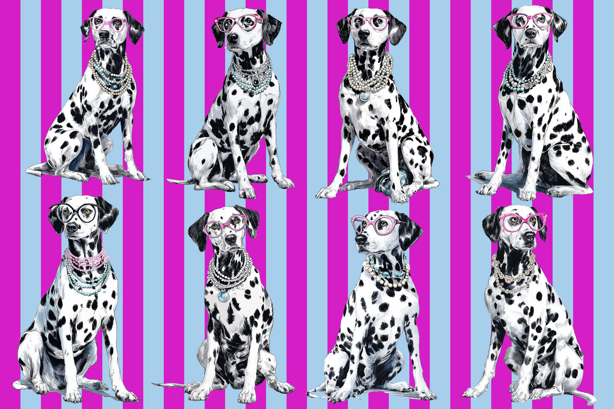 Diamond Dalmata  Wall Mural