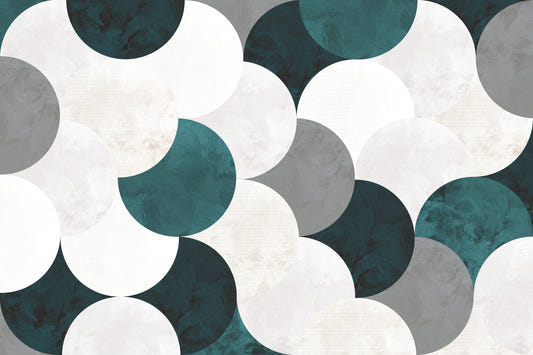 Circle Abstract wall 03 Wall Mural