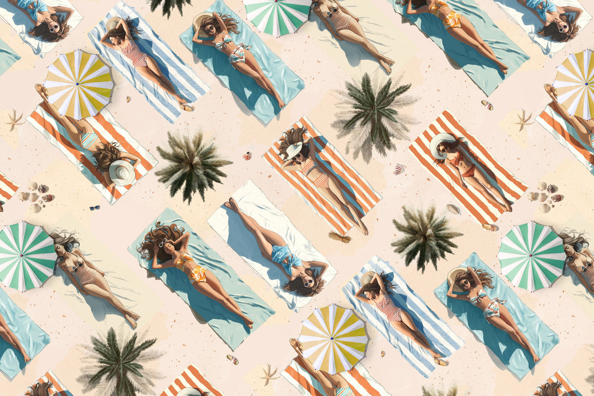 Edge Of Summer  Wall Mural in your room — zoomed