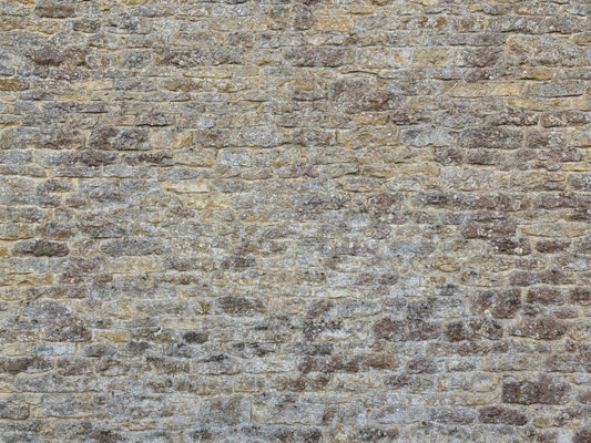 Weathered Stone Brick Wall Mural