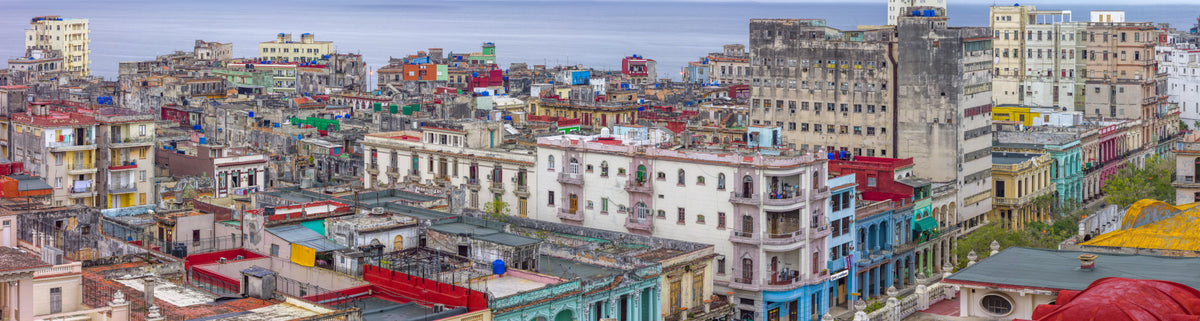 Havana Skyline Charm Wall Mural in your room — zoomed