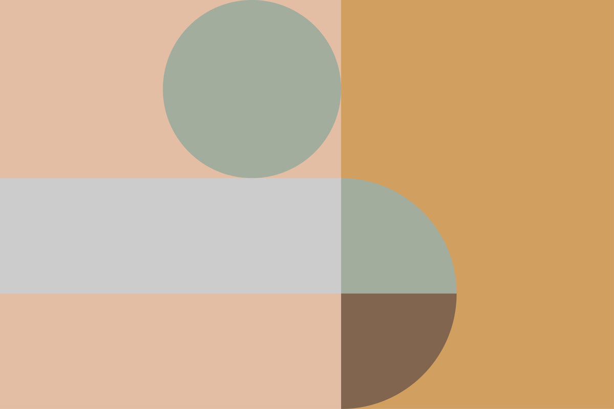 Pastel Spring Wall Mural in your room — zoomed