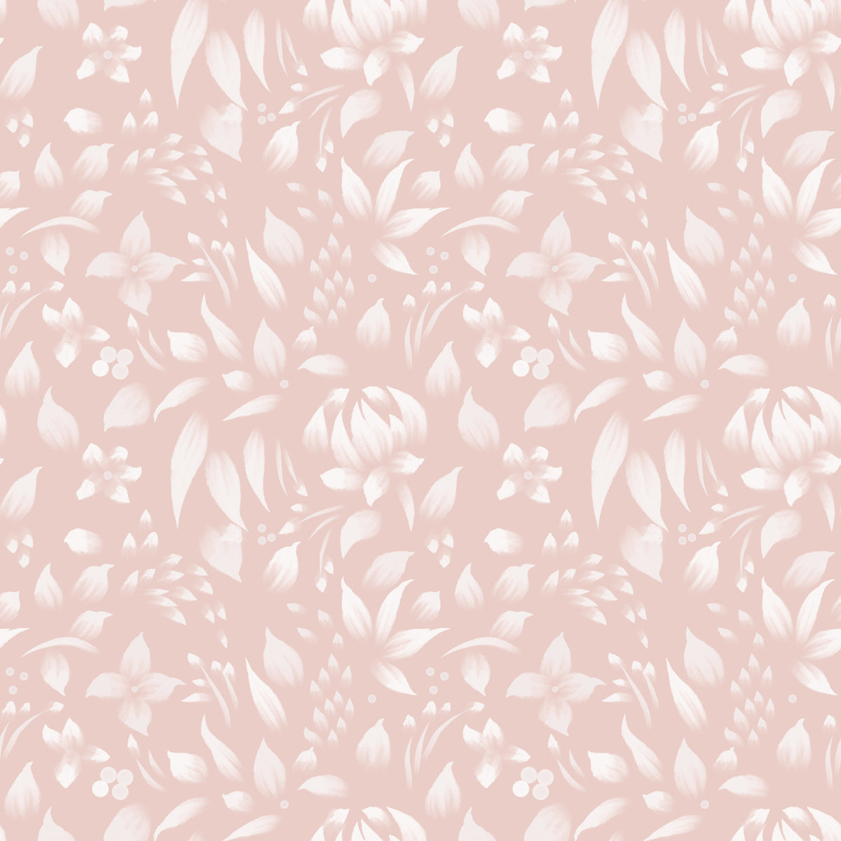 Blush blooming spring calming flowers Wallpaper⁠