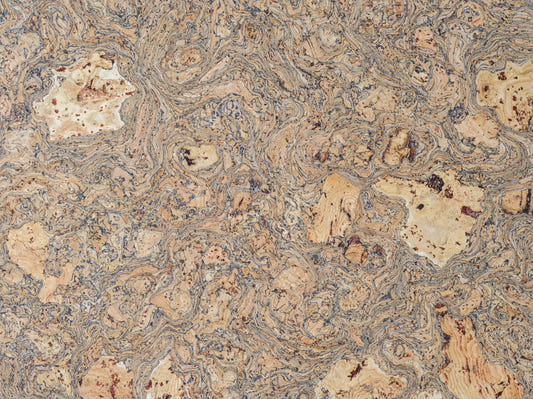 Rustic Natural Cork Pattern Wall Mural
