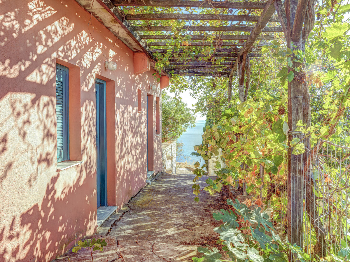 Traditional House in Alonissos Wall Mural